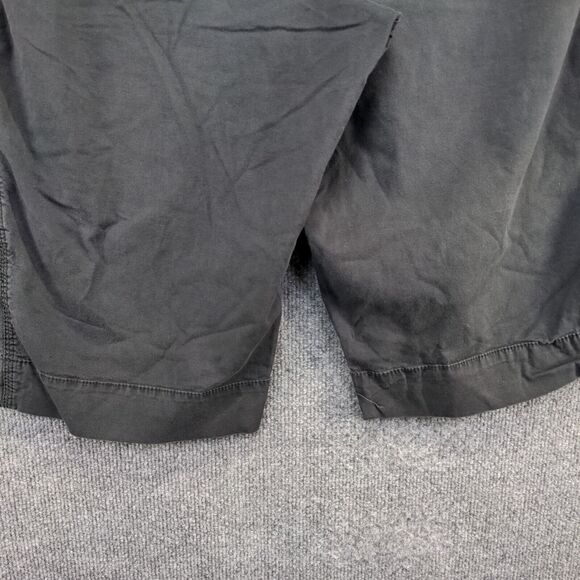 Style & Co. Bermuda Shorts Capris Black Size 12 Cotton Blend Pockets - Picture 9 of 14